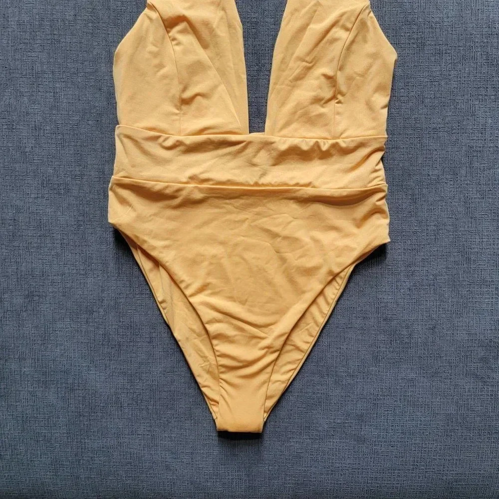 Bond-Eye Australia Women's Moreno One-piece Swimsuit In Apricot yellow s…